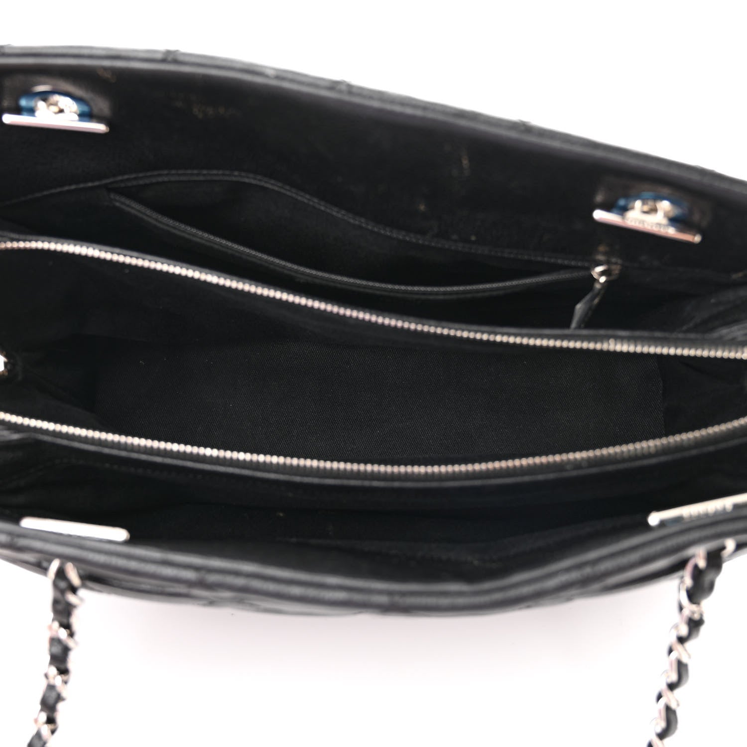 Chanel Caviar Quilted Timeless CC Soft Tote Black 5 of 16