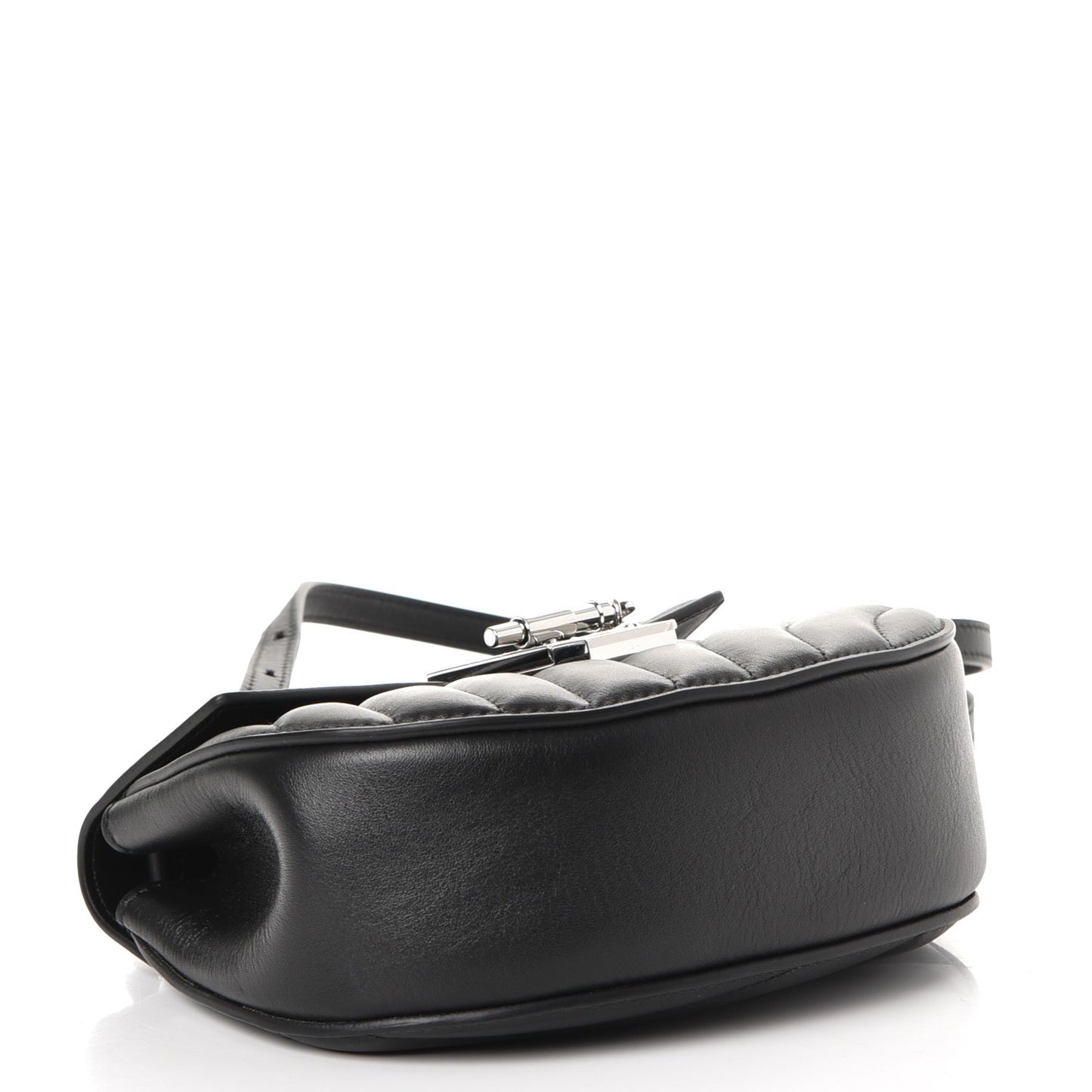 Calfskin Quilted Mini Drew Bijou Shoulder Bag Black