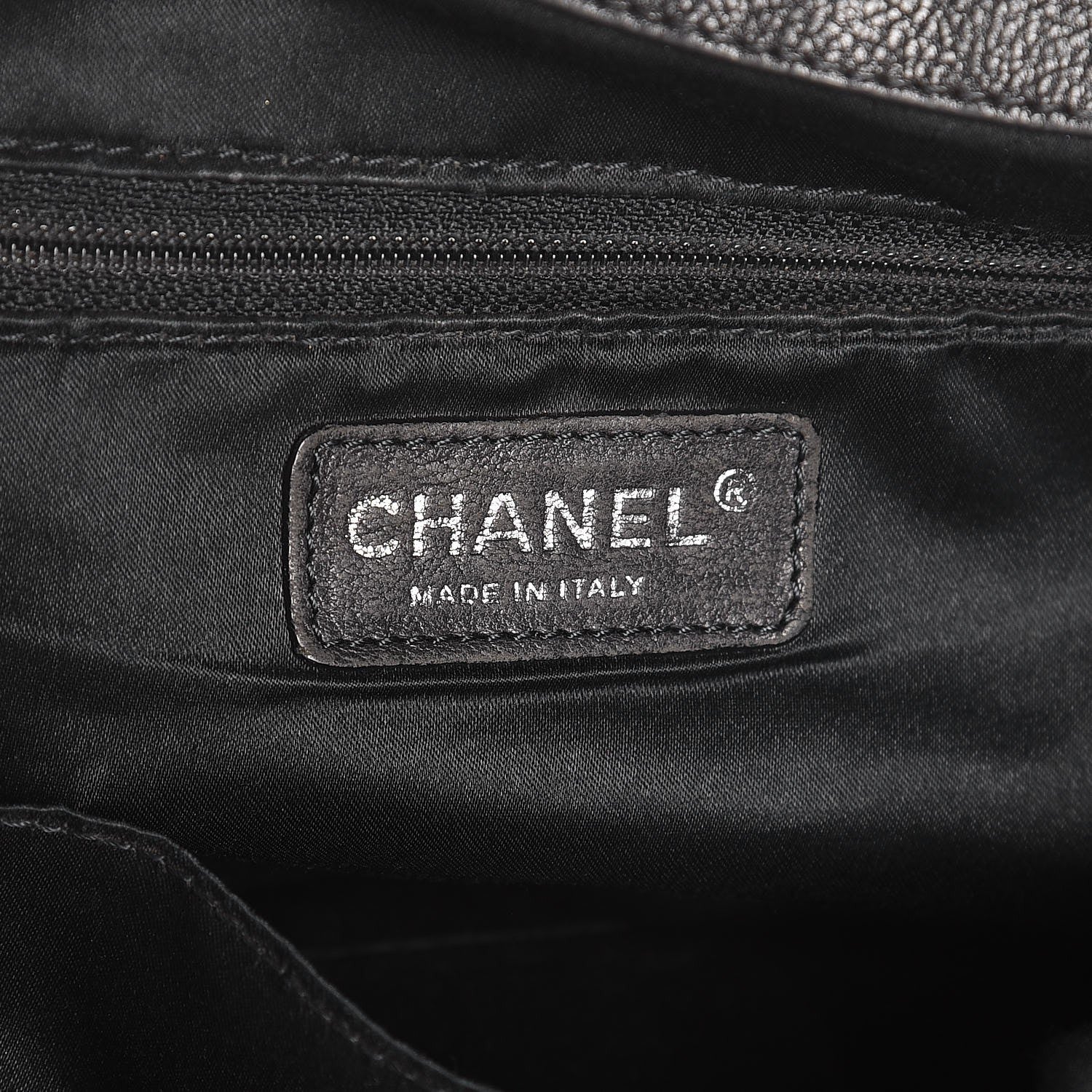 Chanel Calfskin Baby Coco Cabas Navy Blue 6 of 8