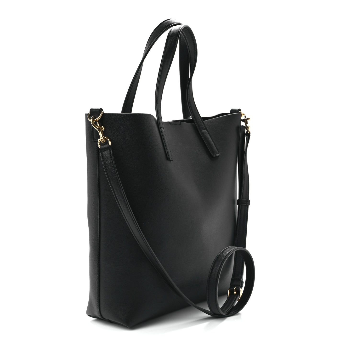 Calfskin Toy Shopping Tote Black