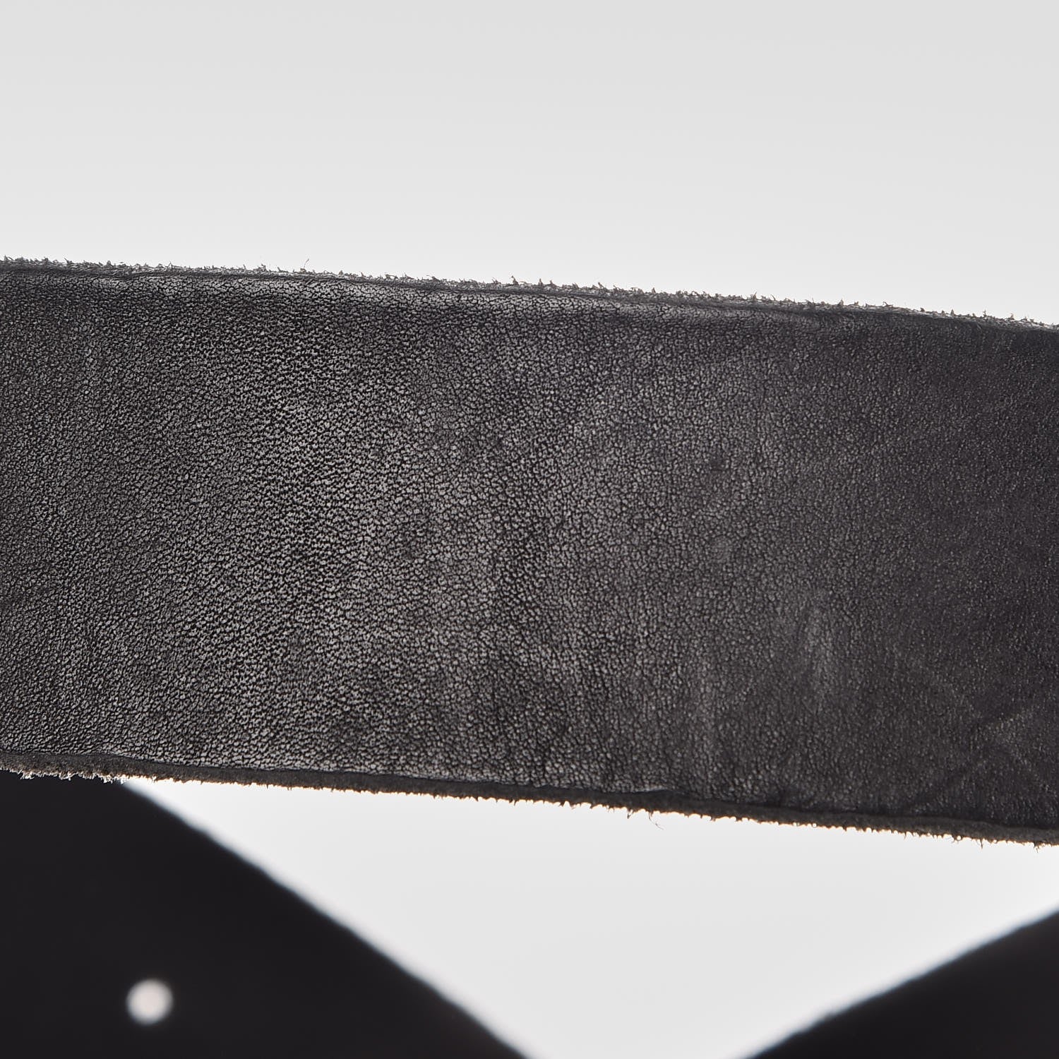 Gucci Calfskin Snake Belt 95 38 Black 8 of 9
