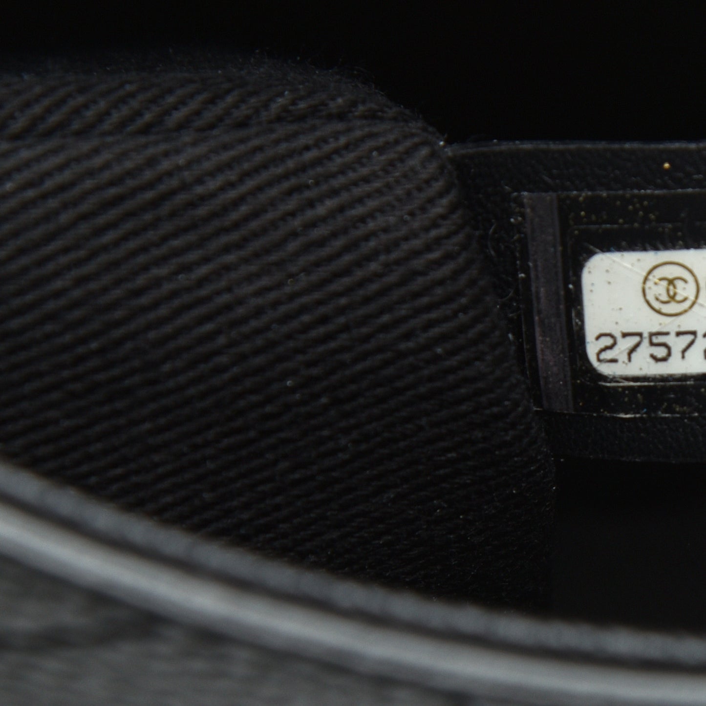 Caviar Diamond Stitched Small Top Handle Flap Black