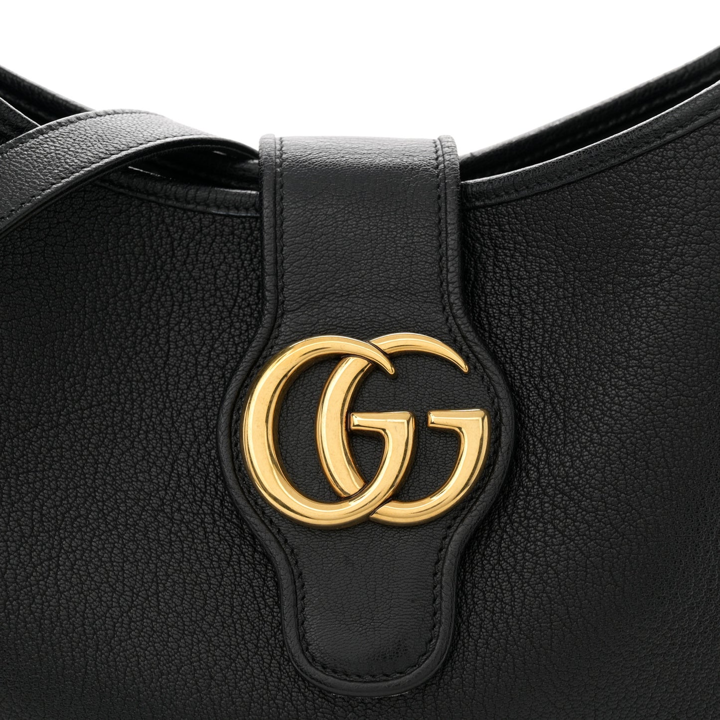 Goatskin Medium Aphrodite Shoulder Bag Black