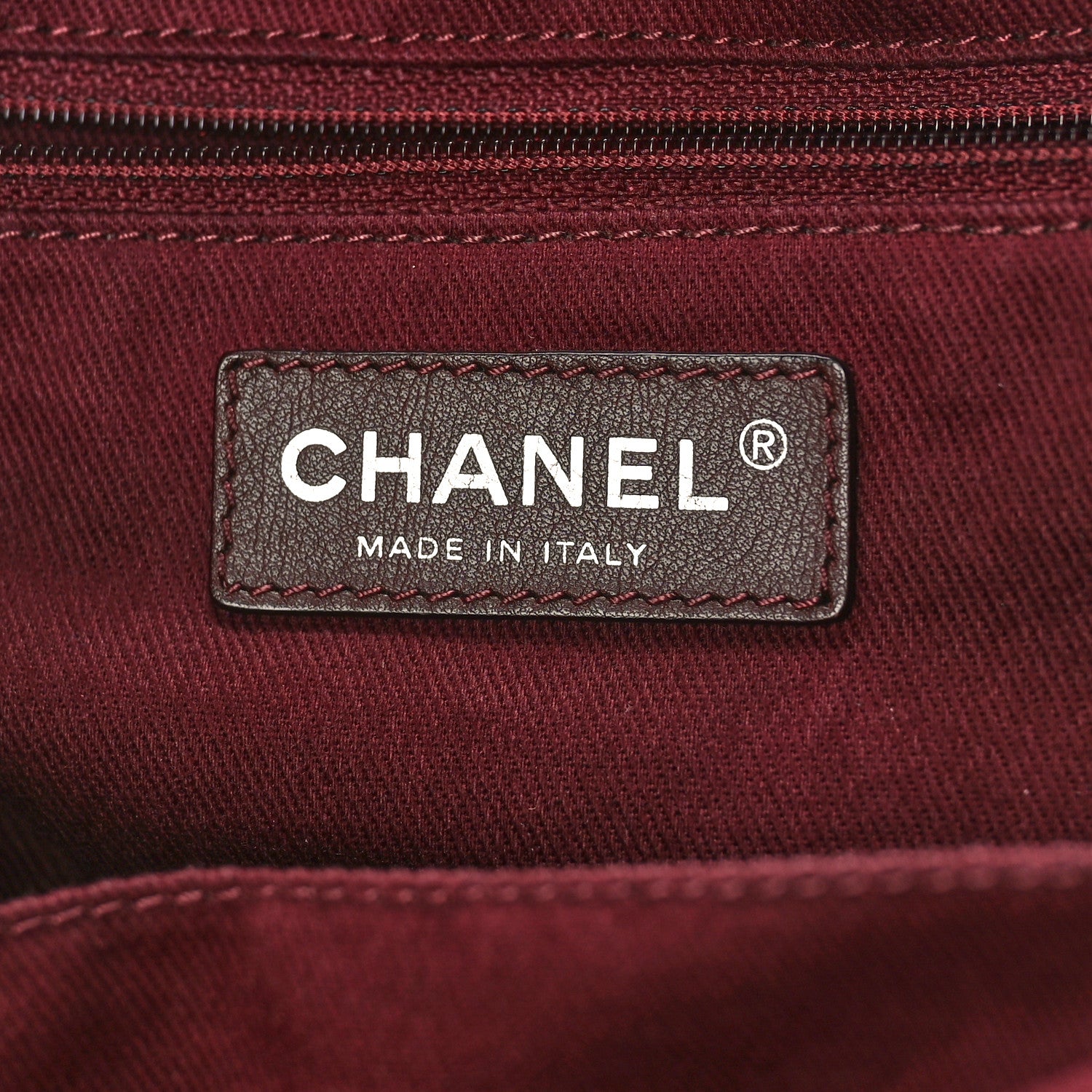 Chanel Iridescent Calfskin Quilted Large In The Mix Tote Black 6 of 10