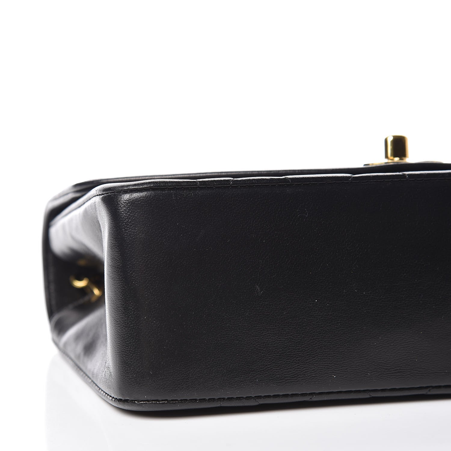 Chanel Lambskin Quilted Small Single Flap Black 10 of 16
