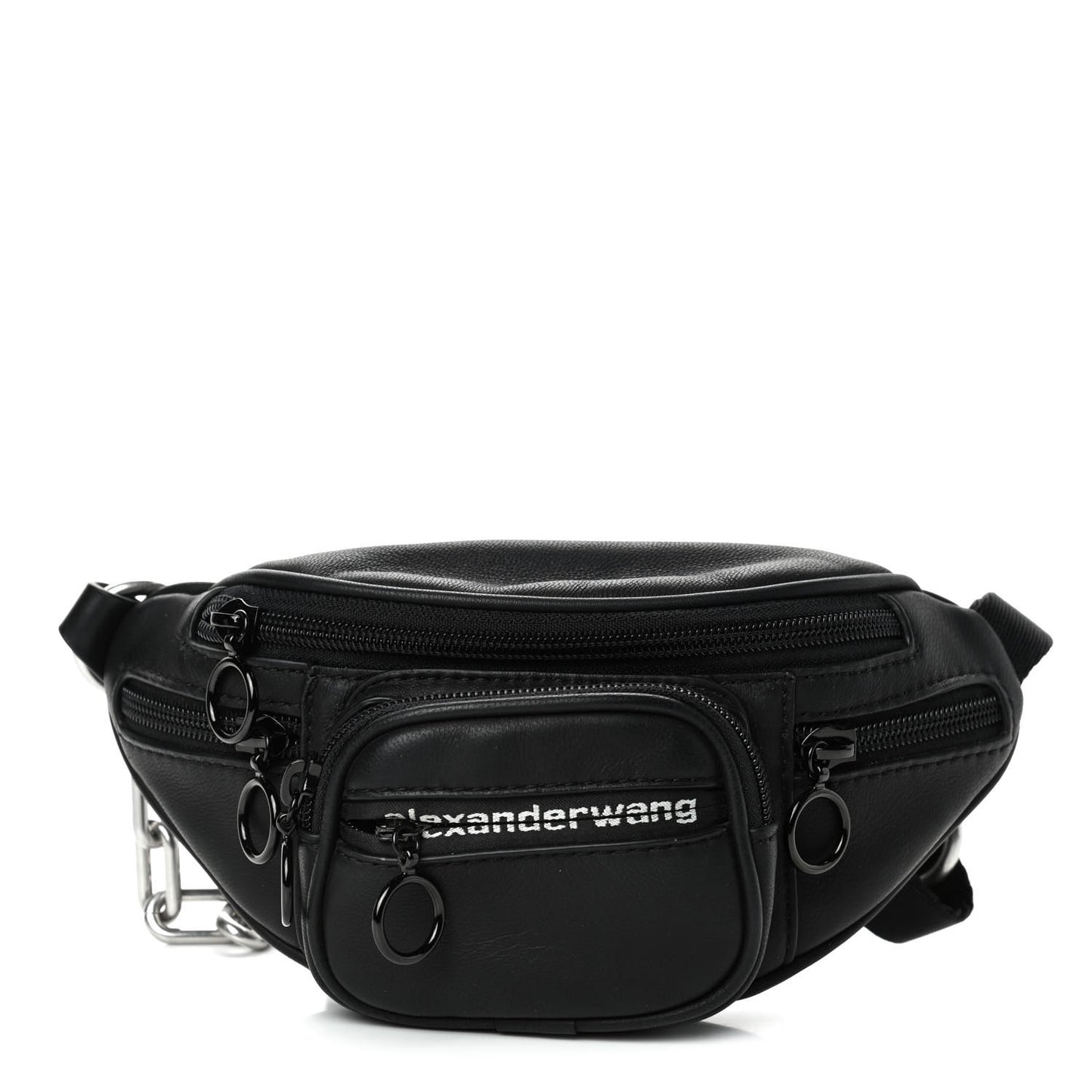 Lambskin Attica Mini Belt Bag Black