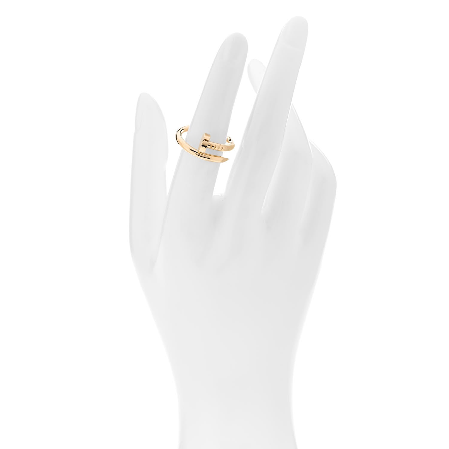 Cartier 18K Yellow Gold Juste Un Clou Ring 52 6 2 of 4