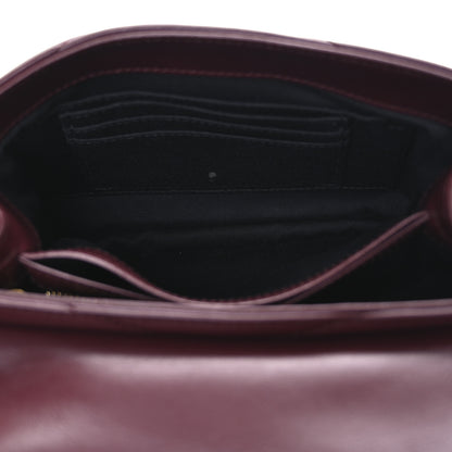 Saint Laurent Calfskin Y Quilted Monogram Toy Loulou Monogram Crossbody Bag Rouge Legion 5 of 13