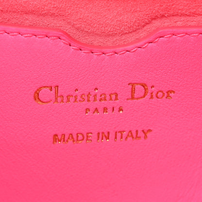 Christian Dior Lambskin Cannage Small Dior Vibe Hobo Bag Pink 6 of 12