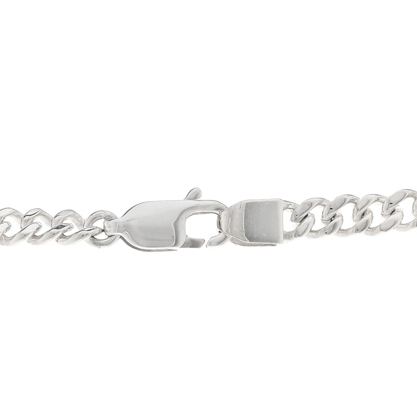 Sterling Silver Diamond Return to Tiffany ID Oval Pendant Necklace