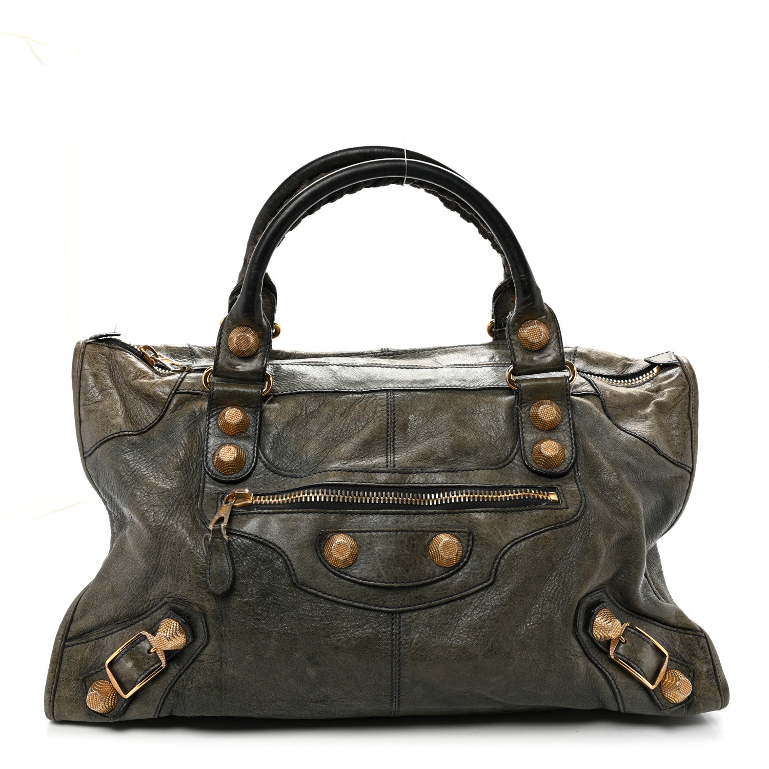 Balenciaga Agneau Giant 21 Gold Hardware Work Anthracite 1 of 14