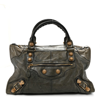 Balenciaga Agneau Giant 21 Gold Hardware Work Anthracite 1 of 14