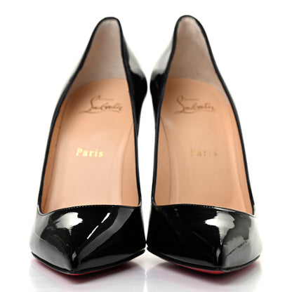Christian Louboutin Patent Pigalle Follies 120 Pumps 39 Black 2 of 7