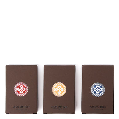 Louis Vuitton Monogram Fleur 3 Pack Playing Cards 1 of 7