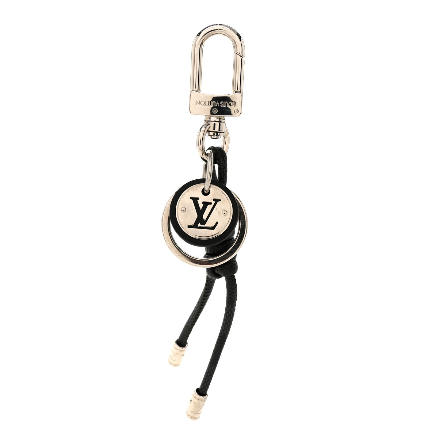 Palladium Damier Graphite Rope Bag Charm Key Holder