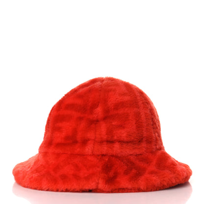 Fendi Wool FF Bucket Hat S Papaya 4 of 7