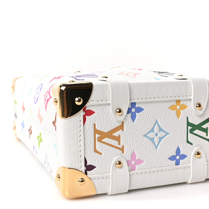 Louis Vuitton LV x TM Cowhide Monogram Multicolor Side Trunk MM White 9 of 9