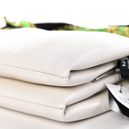 Balenciaga Goatskin XS Flap Scarf Top Handle Bag White 7 of 8