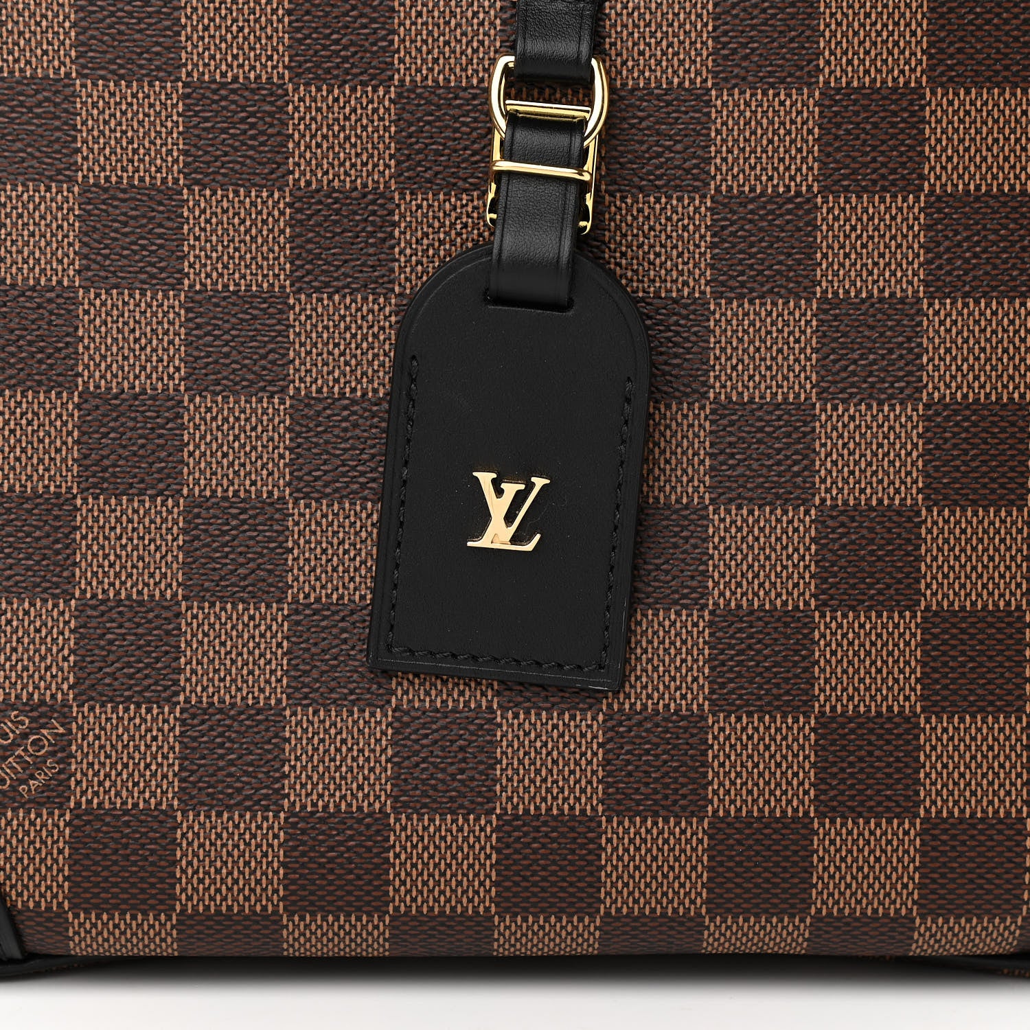 Louis Vuitton Damier Ebene Odeon PM Black 6 of 8