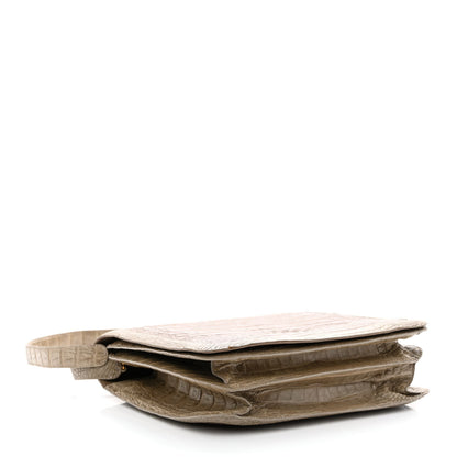 Nancy Gonzalez Crocodile Crossbody Bag Taupe 4 of 10