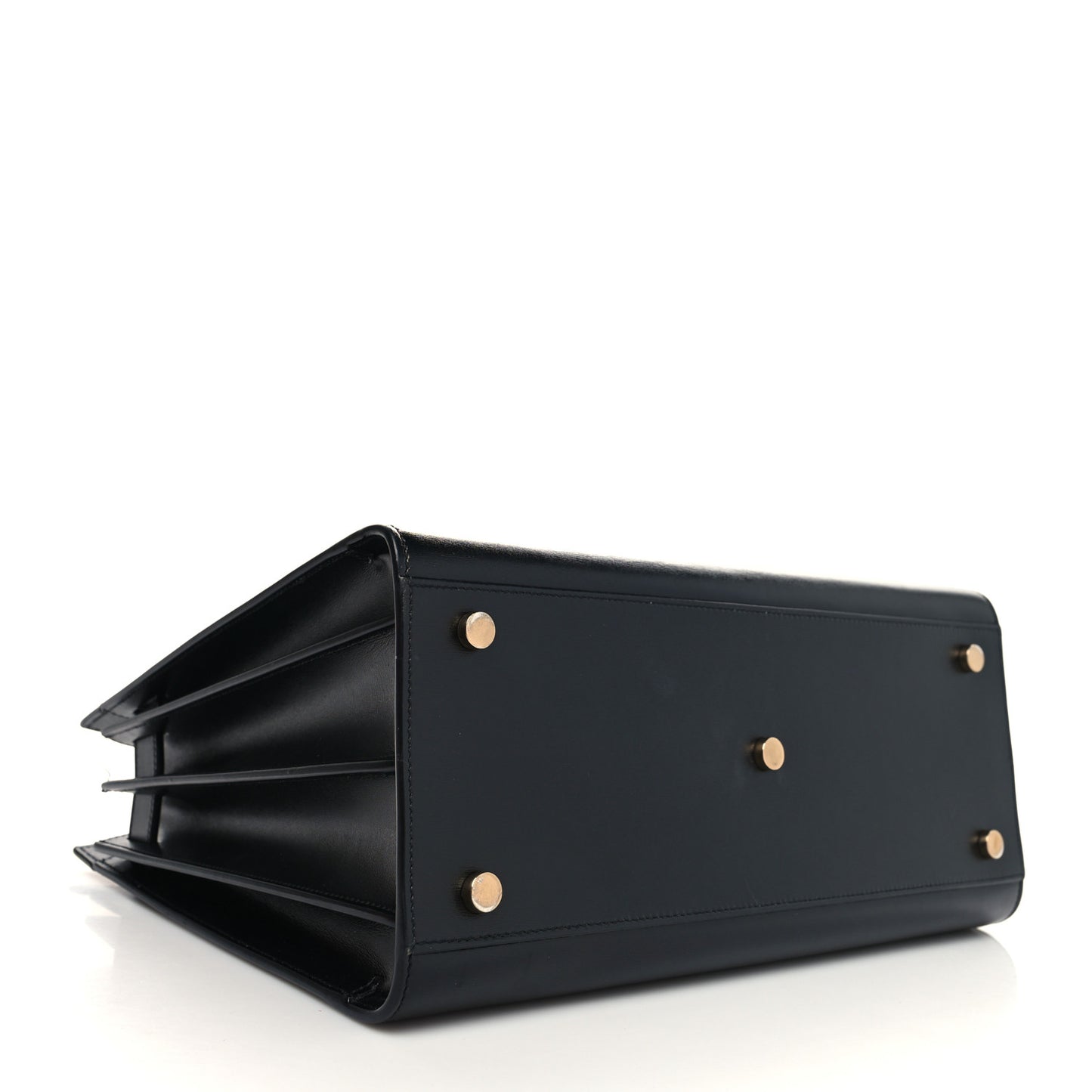 Calfskin Small Sac De Jour Black