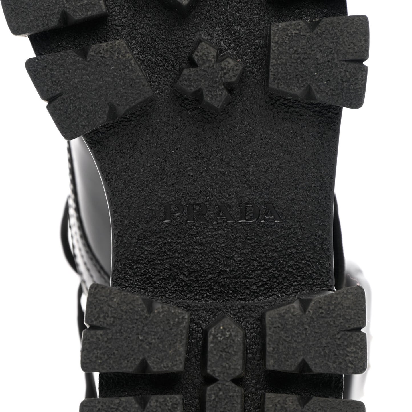 Spazzolato Rois Nylon Metal Triangle Logo Monolith Pouch Pocket 55mm Boots 38.5 Black