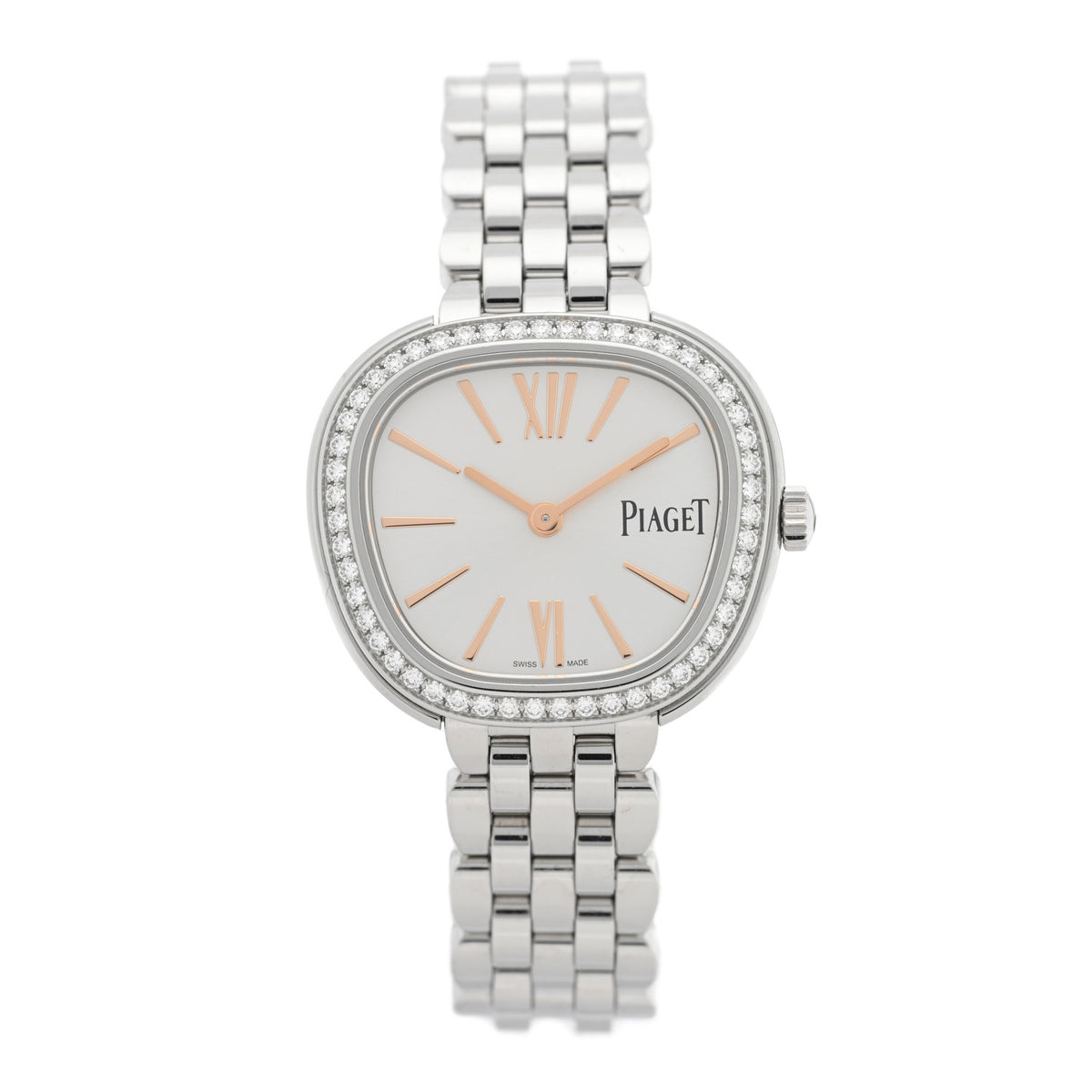 Stainless Steel Diamond 29mm Sixtie Quartz Watch