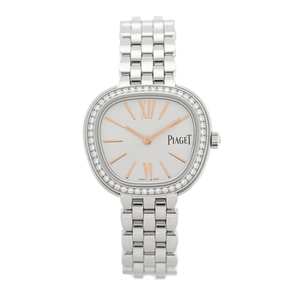 Piaget Stainless Steel Diamond 29mm Sixtie Quartz Watch 1 of 4