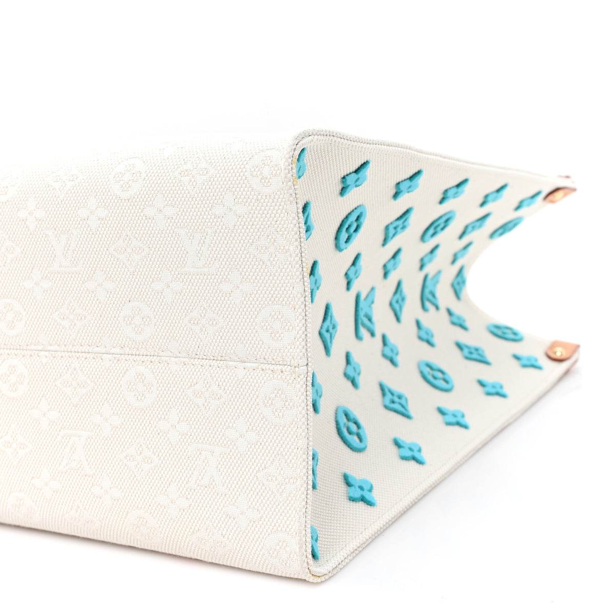 Louis Vuitton Jacquard Monogram Miami Onthego GM 9 of 10