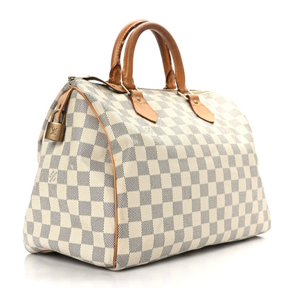 Louis Vuitton Damier Azur Speedy 30 2 of 11