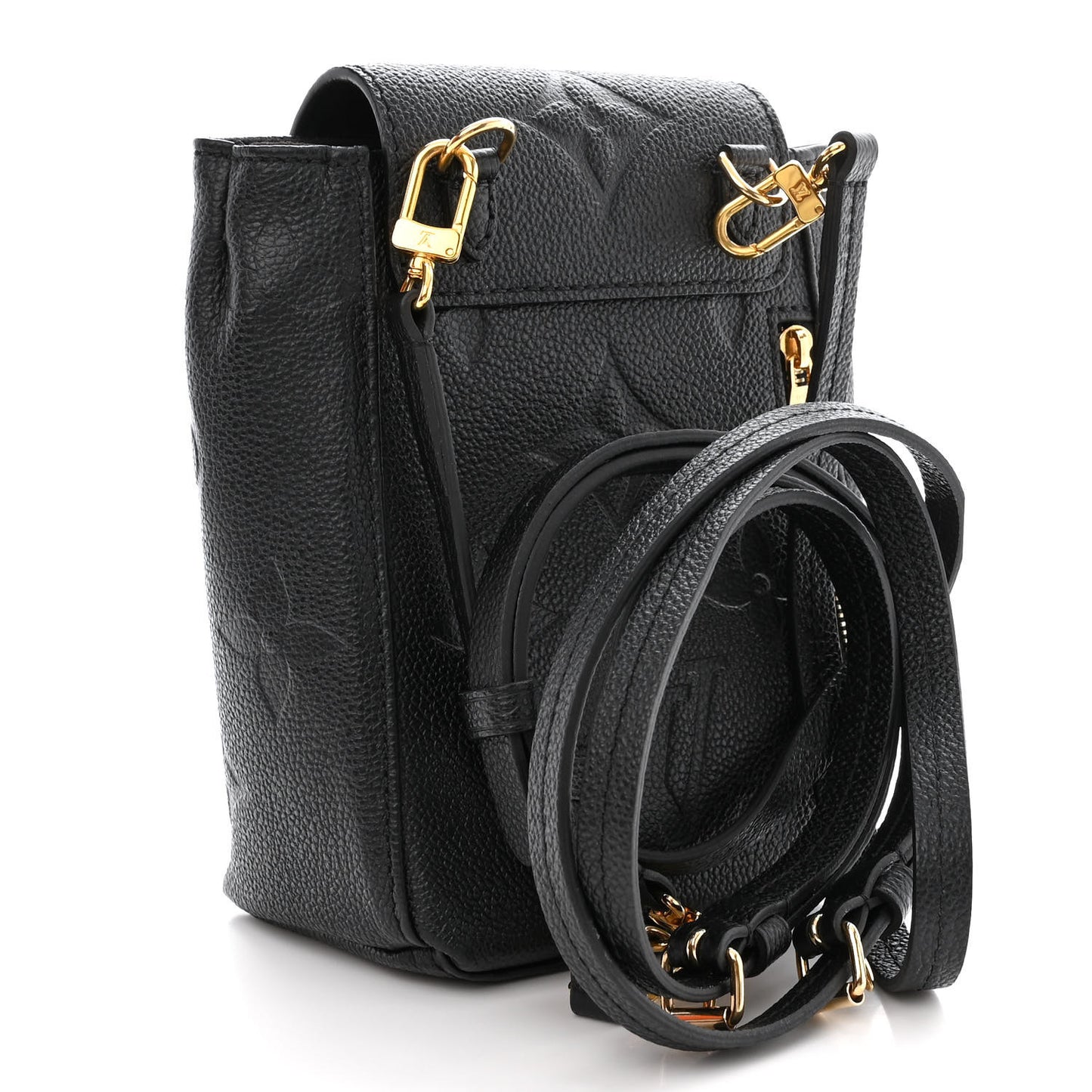 Empreinte Monogram Giant Tiny Backpack Black