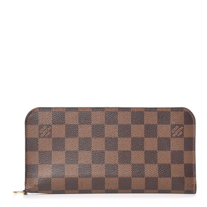 Louis Vuitton Damier Ebene Insolite Wallet Red 1 of 9