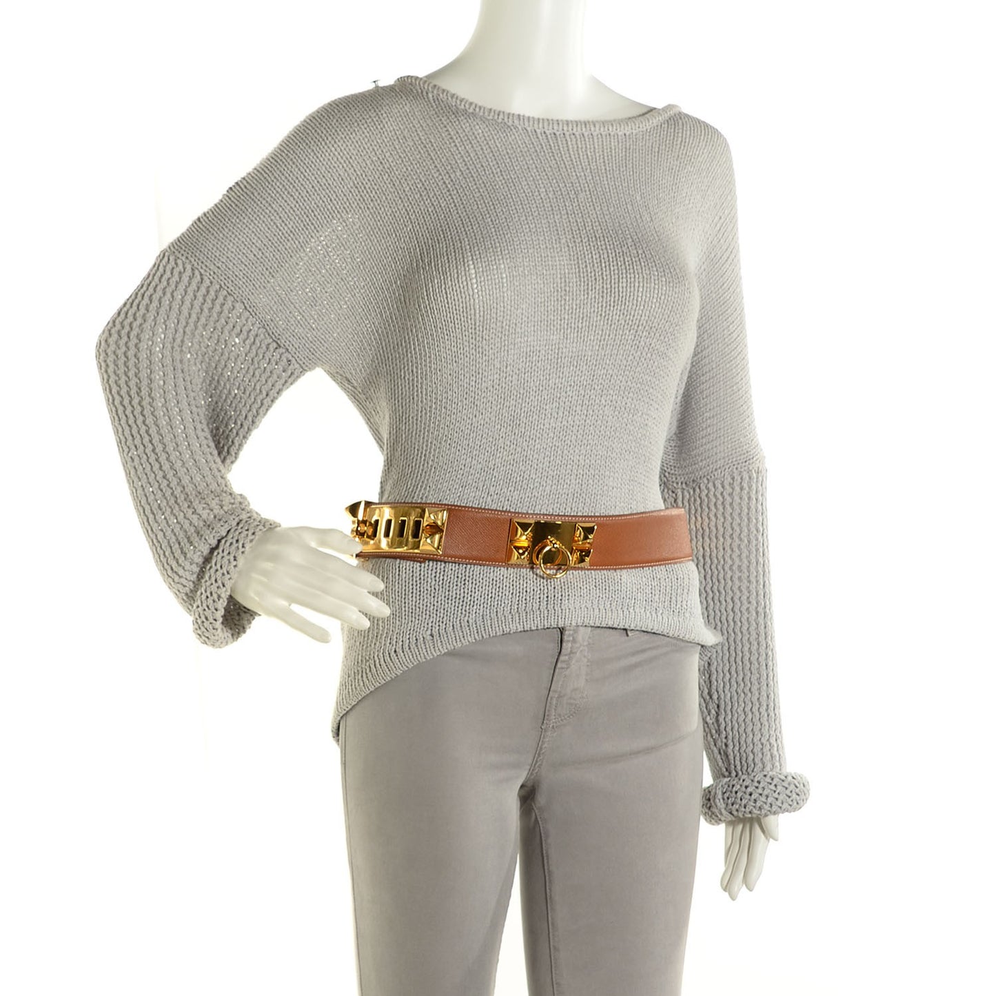 Courchevel Collier De Chien CDC Belt 78 Gold