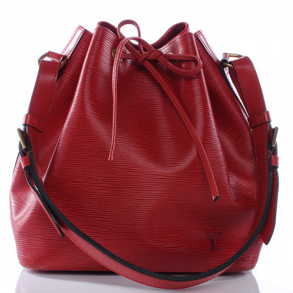 Louis Vuitton Epi Petit Noe Red 1 of 6