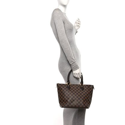 Louis Vuitton Damier Ebene Saleya PM 2 of 9
