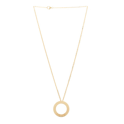 Cartier 18K Yellow Gold LOVE Pendant Necklace 4 of 7