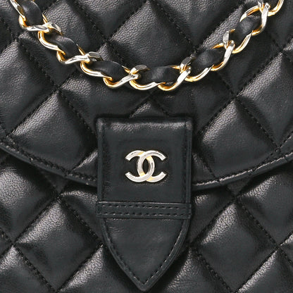 Chanel Lambskin Quilted Messenger Black 8 of 11