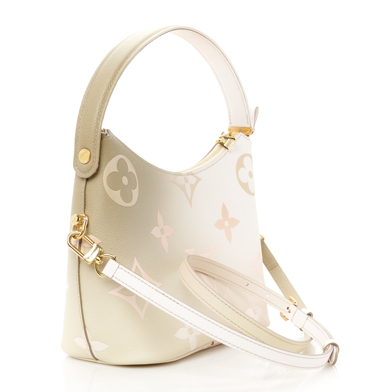 Louis Vuitton Monogram Giant Spring In The City Marshmallow Hobo Sunset Kaki 3 of 10