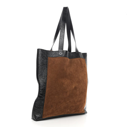 Gucci Suede Large Ophidia Vertical Shopping Tote Chestnut 3 of 10