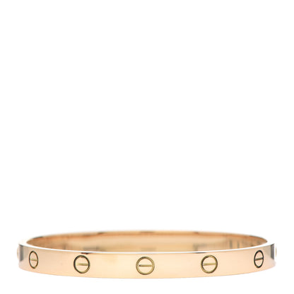 Cartier 18K Yellow Gold LOVE Bracelet 18 1 of 7
