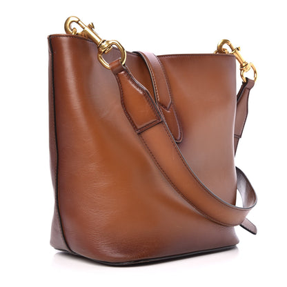 Gucci Soft Calfskin Small Jackie Bucket Bag Brown 3 of 11