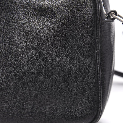 Saint Laurent Grained Lambskin Monogram Lou Camera Bag Black 12 of 12
