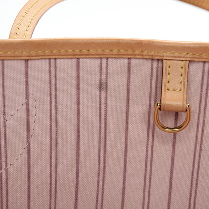 Louis Vuitton Monogram Capri V Neverfull MM Rose Ballerine 8 of 8