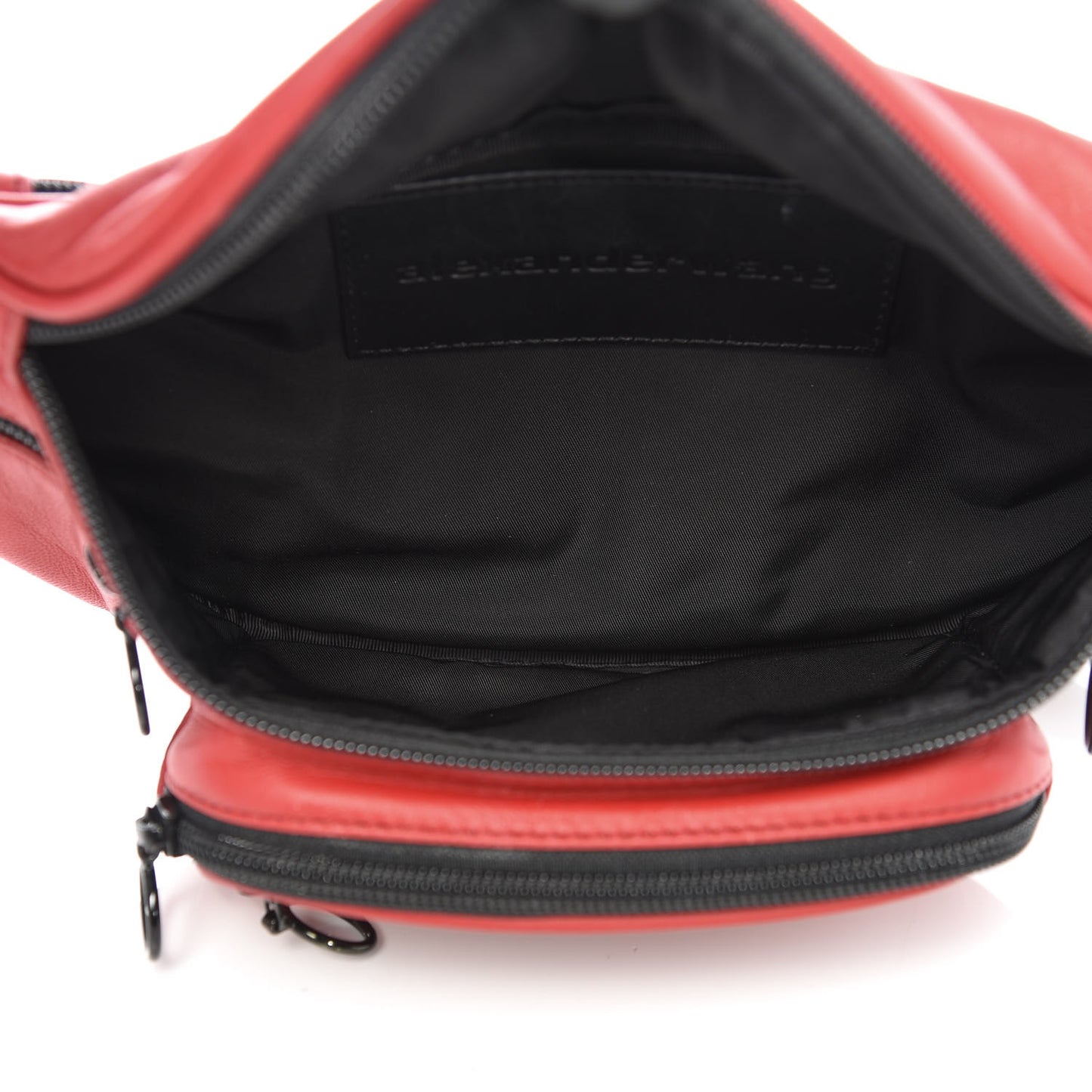 Nappa Attica Belt Bag Red