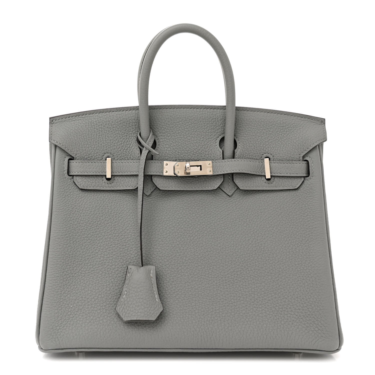 Hermes Togo Birkin 25 Gris Mouette 1 of 11