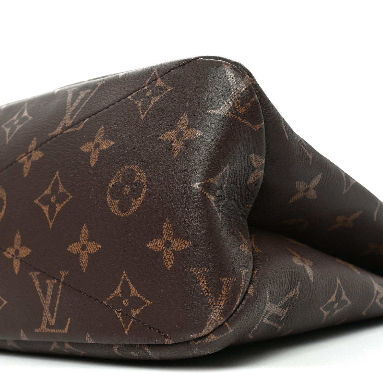 Louis Vuitton Calfskin Monogram Shopper Tote MM 9 of 9