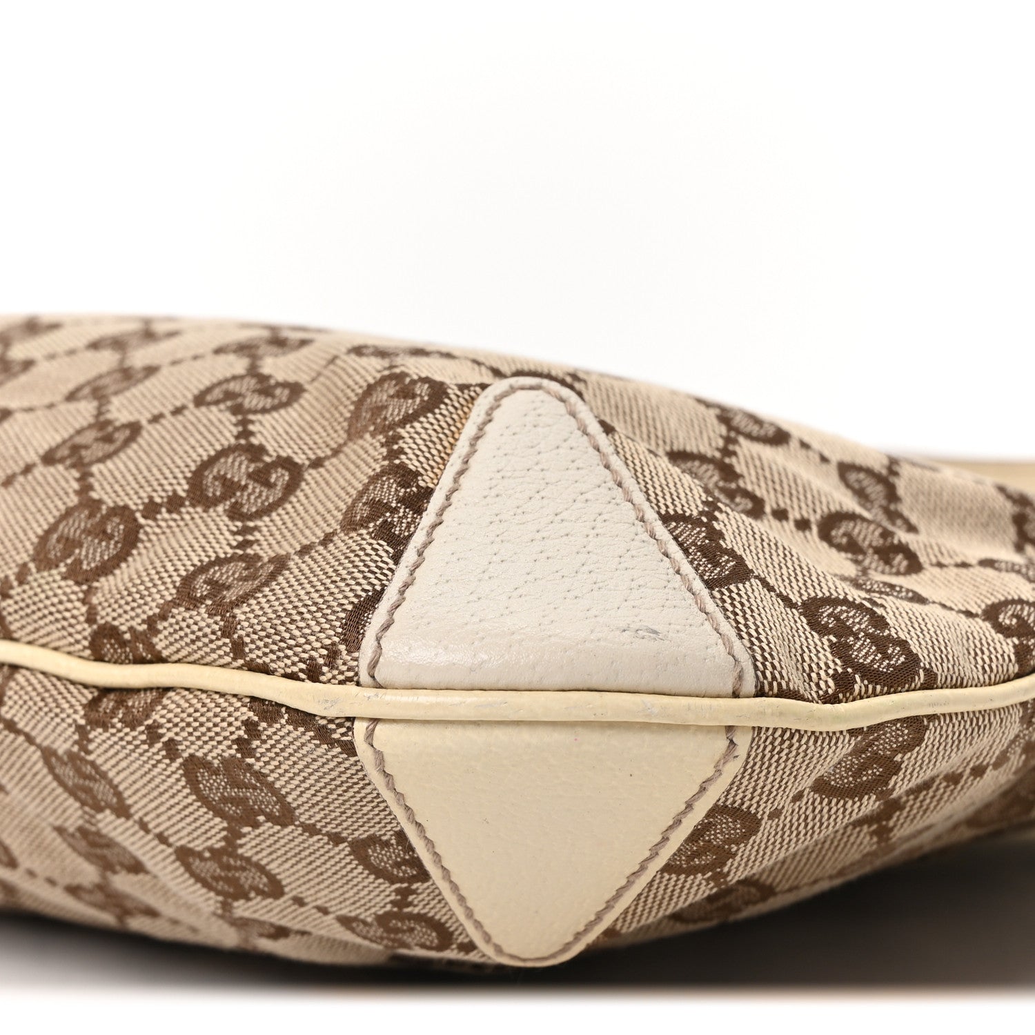 Gucci Monogram Creole Hobo Ivory 10 of 10