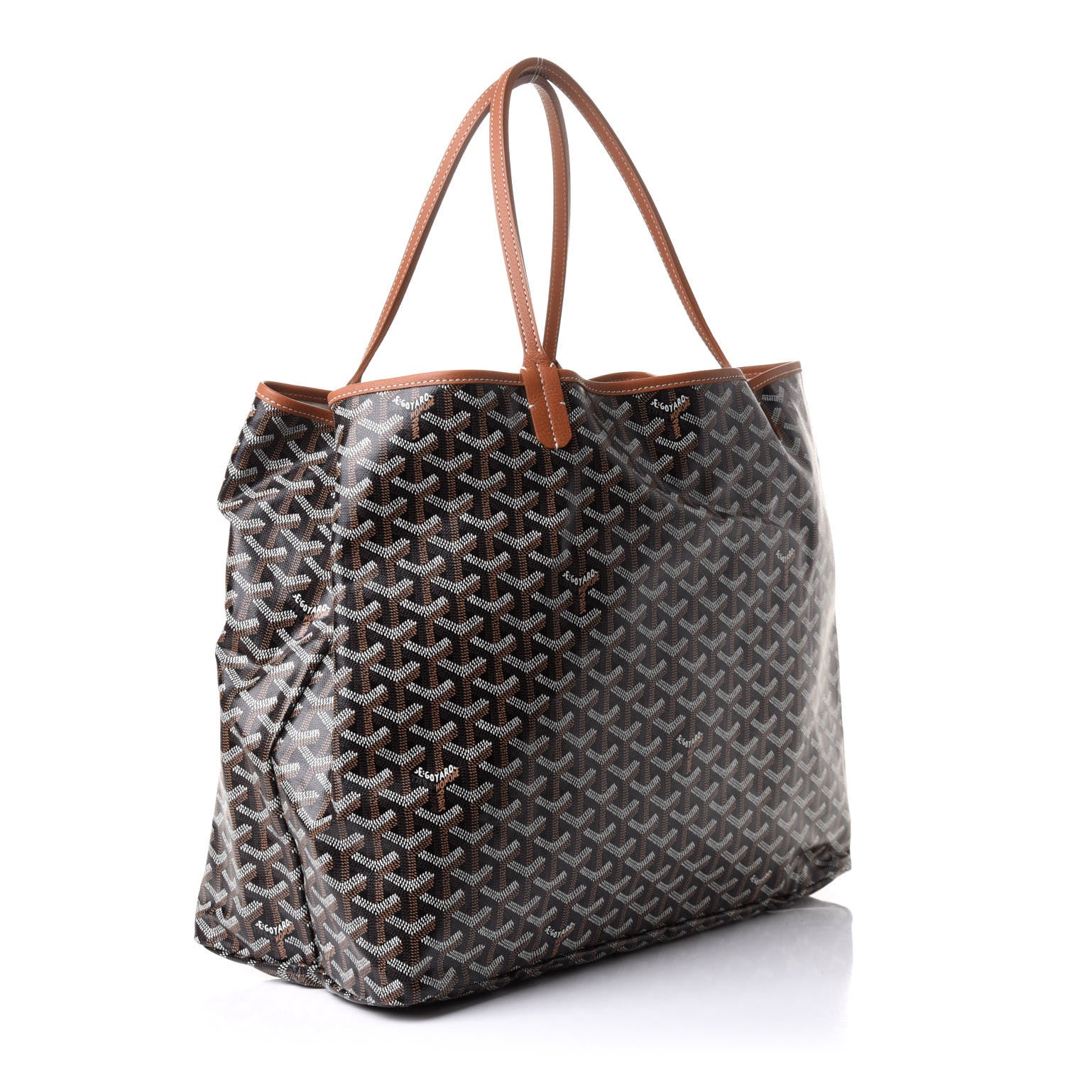 Goyard Goyardine Saint Louis GM Black Gold 3 of 11