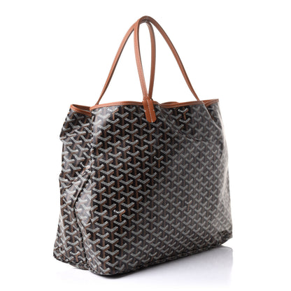 Goyard Goyardine Saint Louis GM Black Gold 3 of 11
