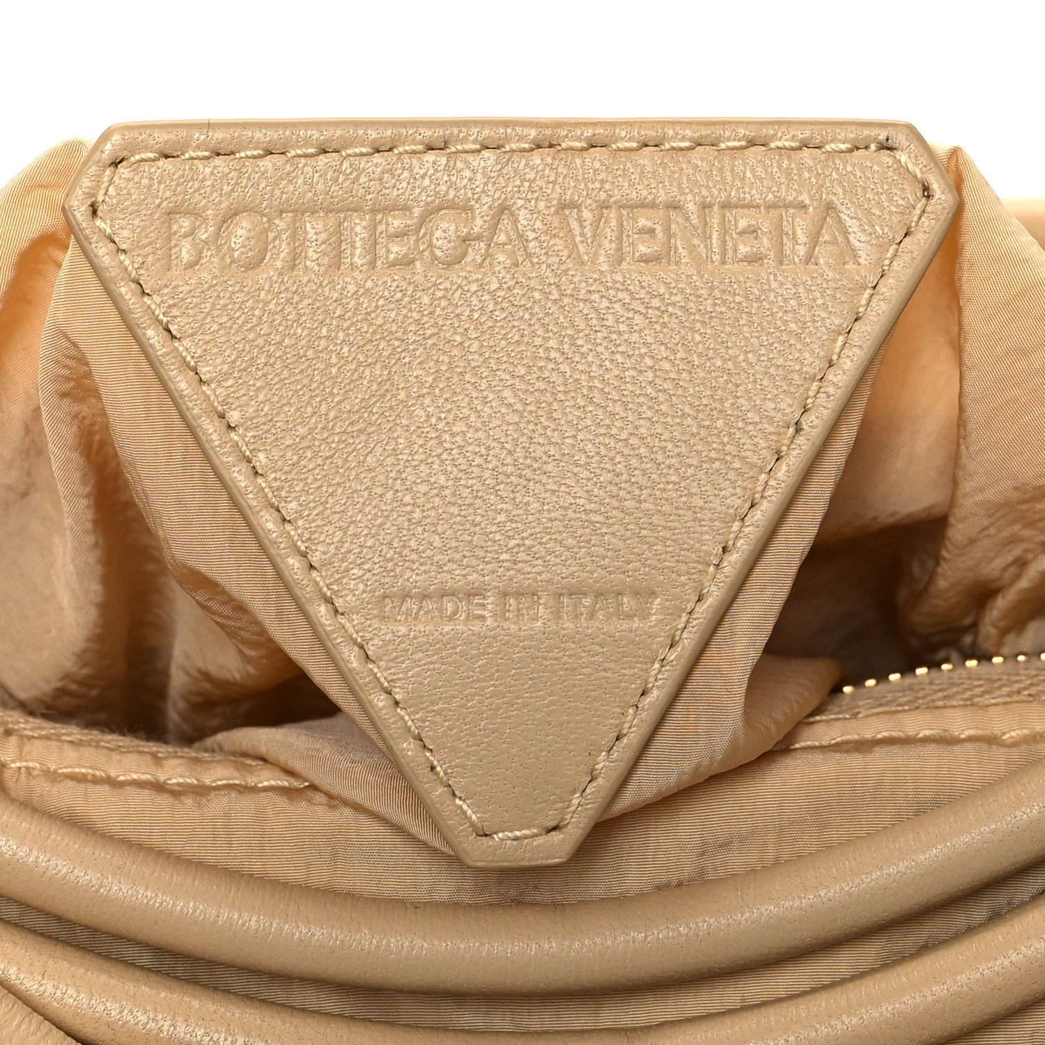 Bottega Veneta Nappa Mini Tubular Double Knot Porridge 6 of 9
